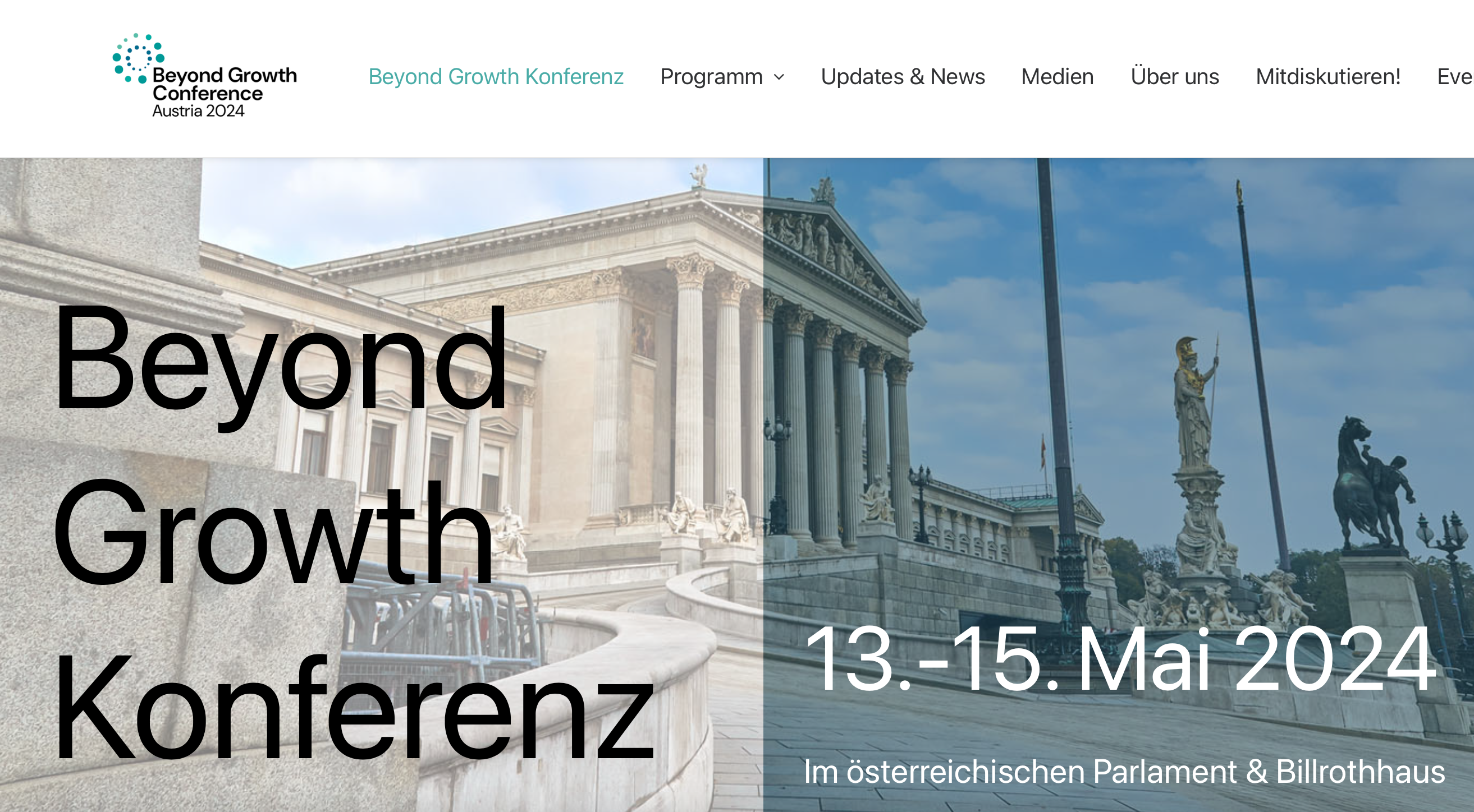 Wachstum im Wandel bei der „Beyond Growth Conference Austria 2024“